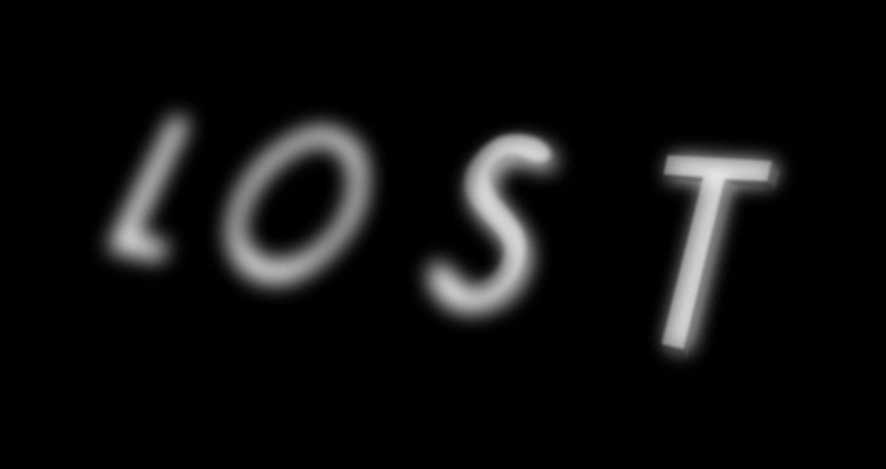 The logo of the TV show Lost
