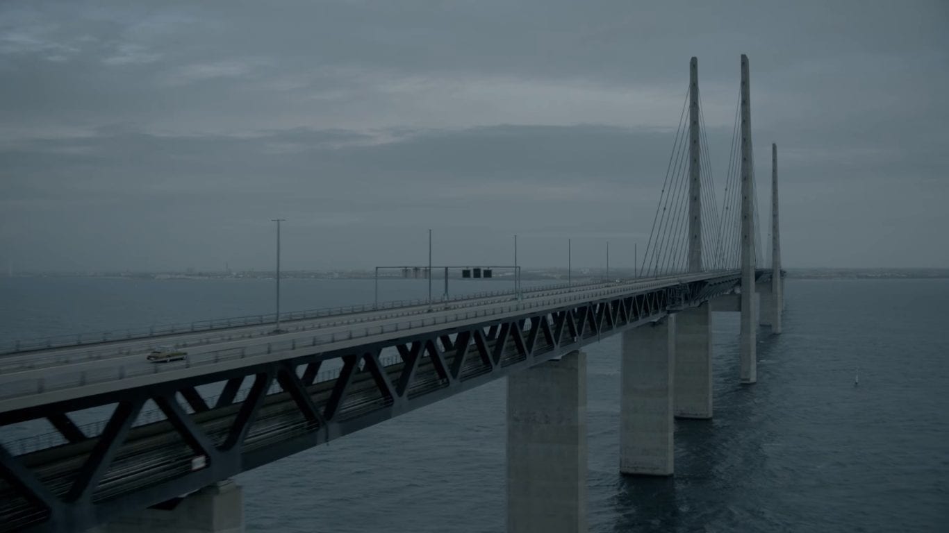 The iconic Øresund Bridge, which connects Malmö, Sweden with Copenhagen, Denmark
