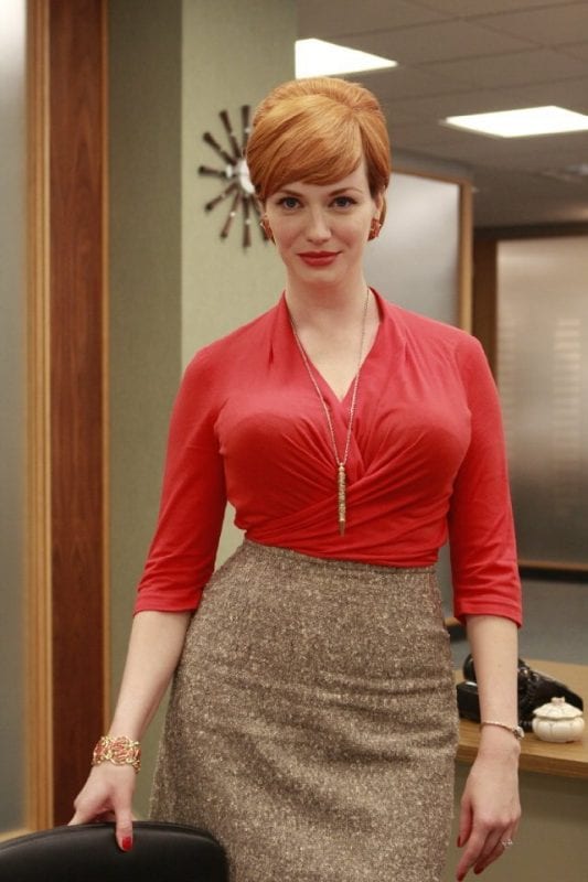 Joan Holloway played by Christina Hendricks in Mad Men