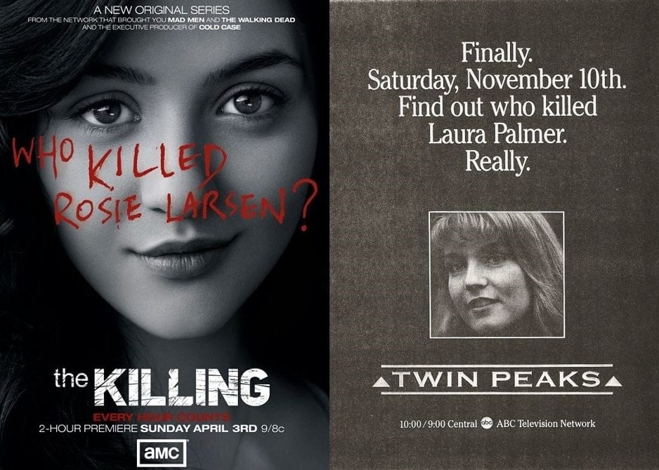 Who killed Rosie Larsen and Laura Palmer?