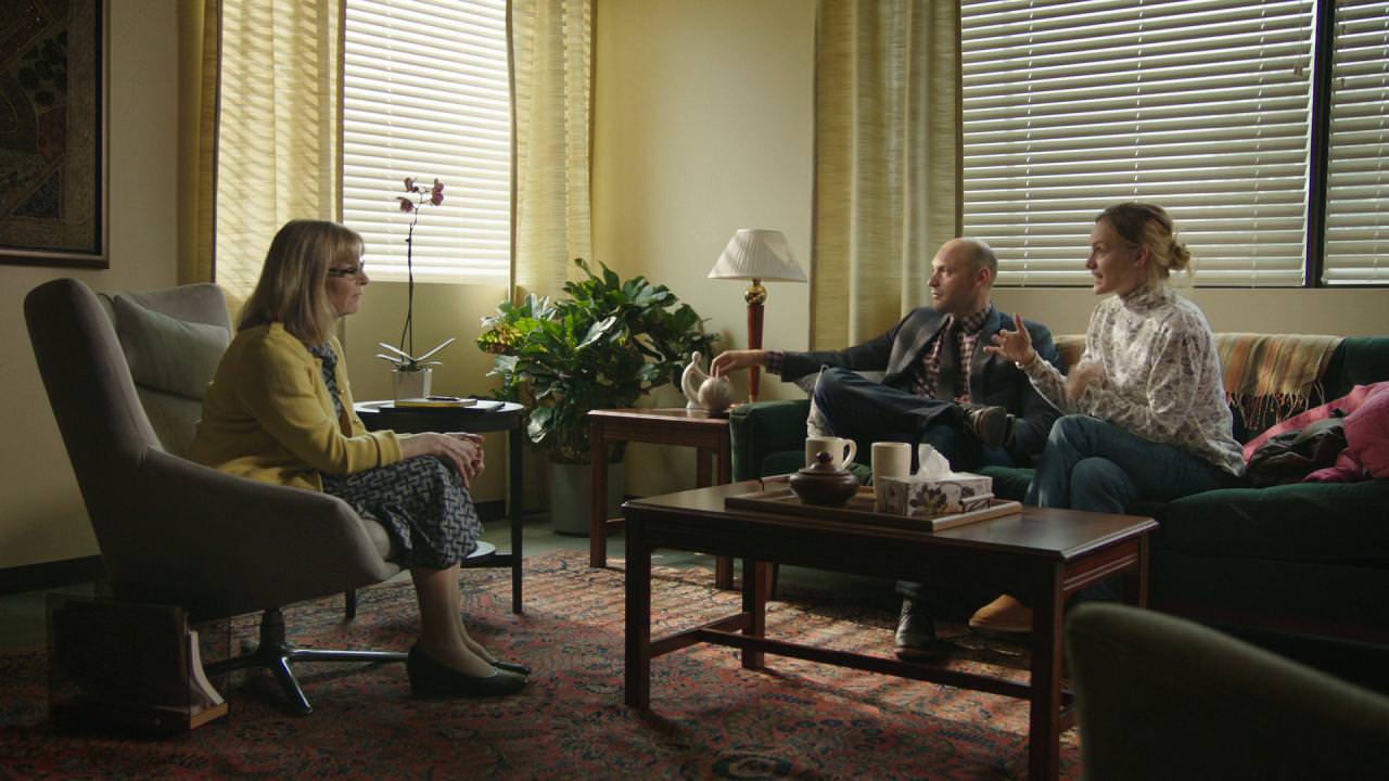 Michael and Shelly at couples' therapy