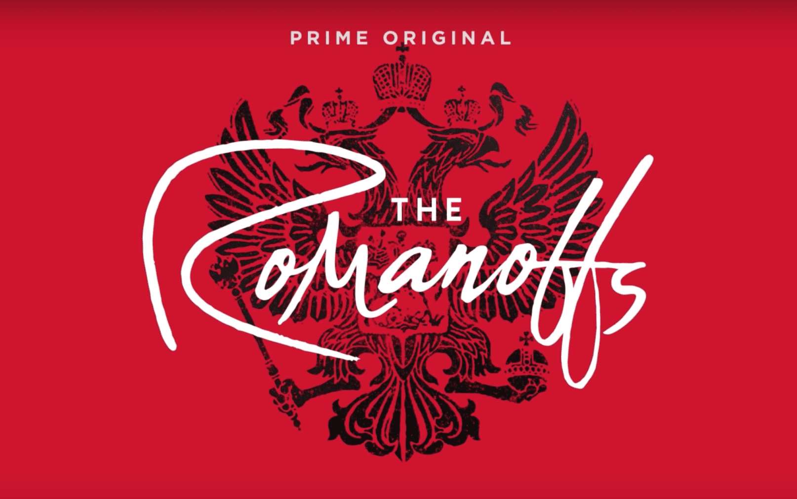 The Romanoffs official logo on Amazon Prime