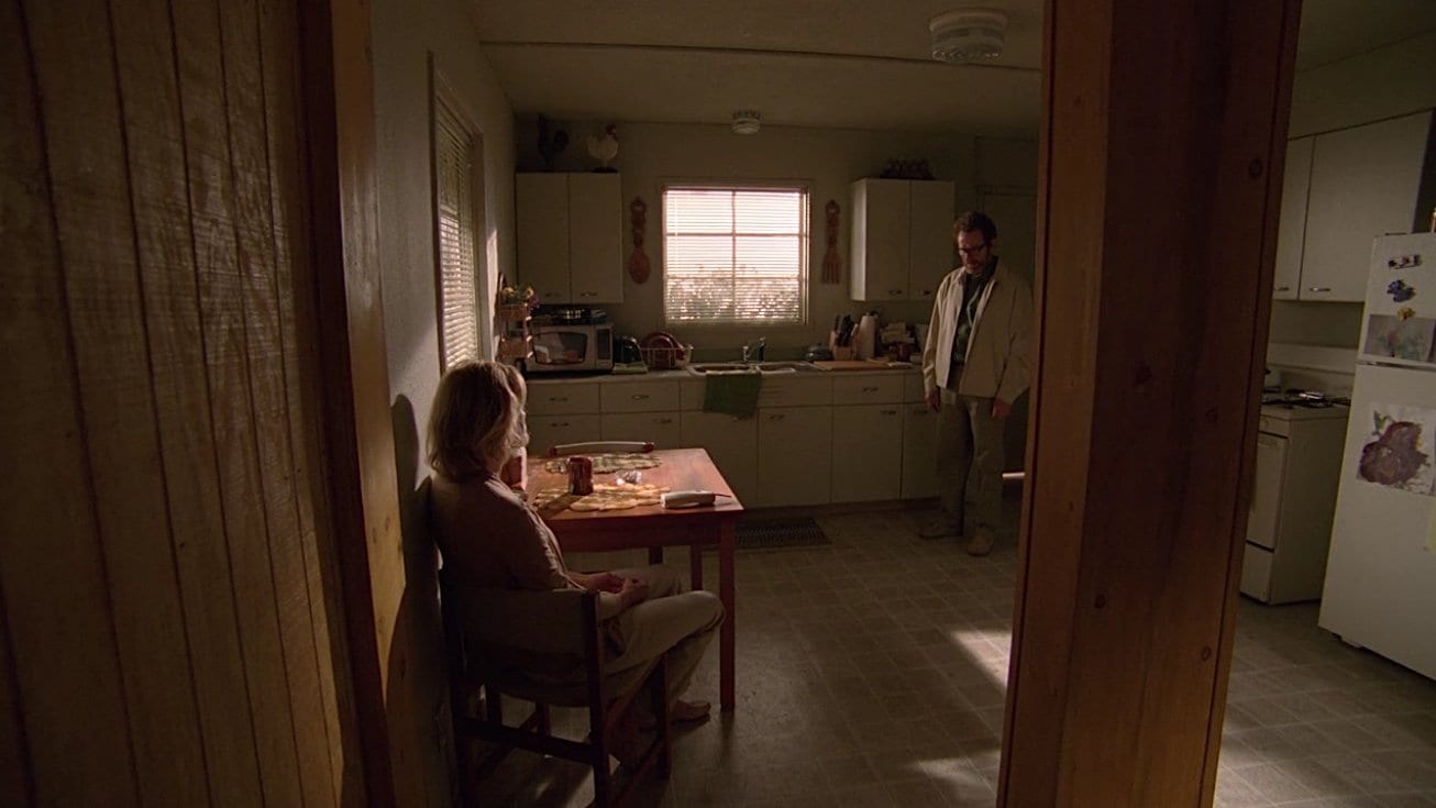 Walter White visits Skyler White one last time in the Breaking Bad series finale "Felina"