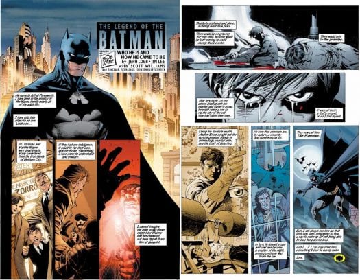 Yet another batman origin story, this time from Jeph Loeb and Jim Lee.