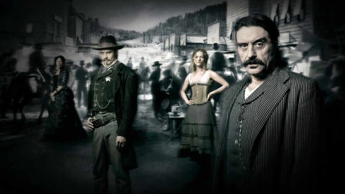 Members of the cast of HBO's Deadwood