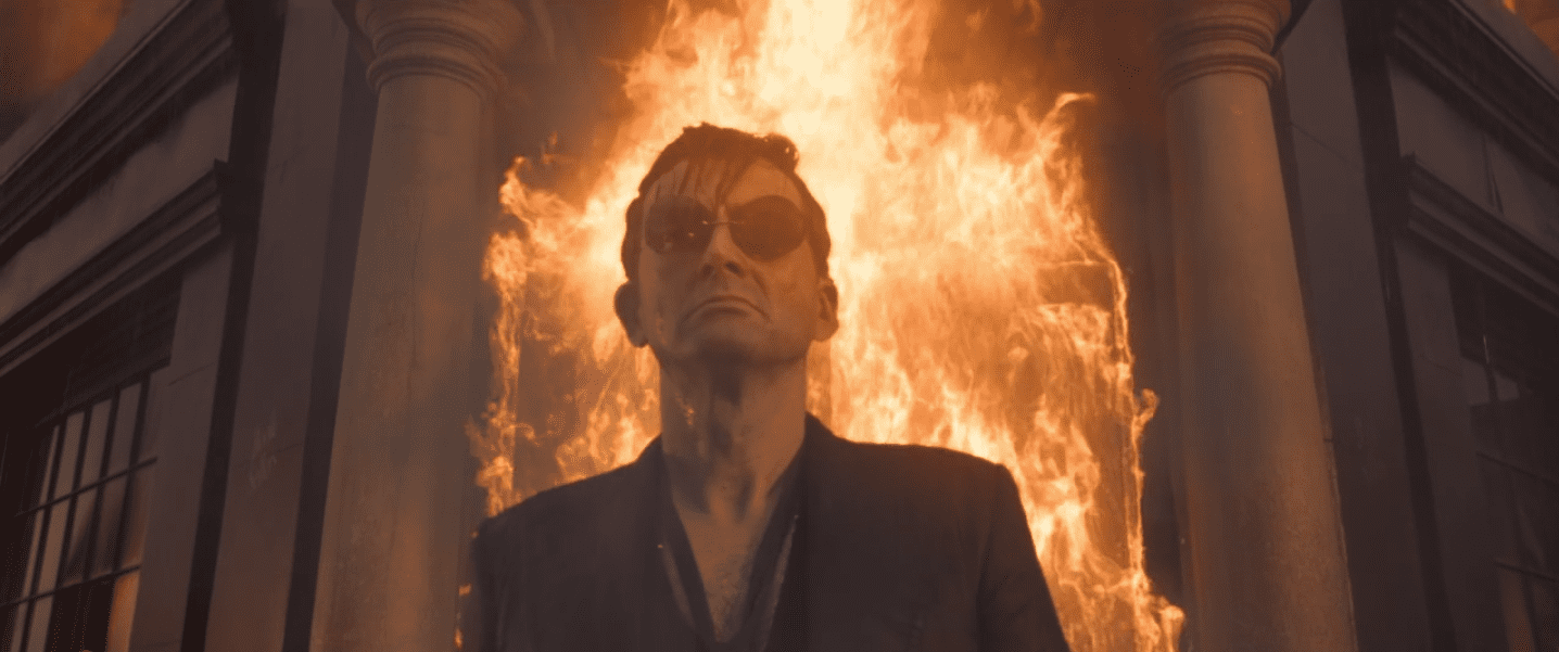 Crowley's lost his best friend in Good Omens: The Doomsday Option