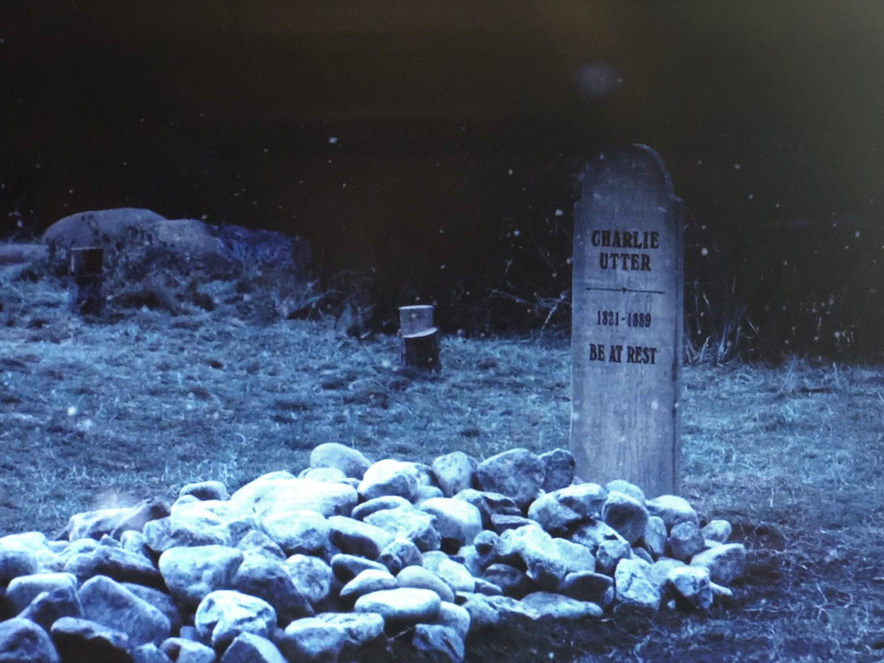 Charlie Utter's grave
