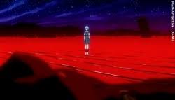 Shows Rei's presence at the End of Evangelion