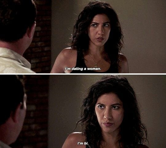Rosa Diaz comes out to Charles Boyle on Brooklyn Nine-Nine