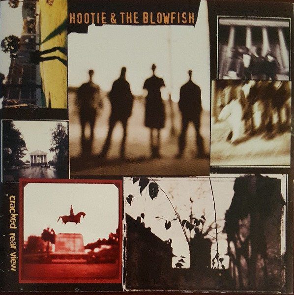 The Hootie and the Blowfish album cover for Cracked Rear View is a picture collage in and out of focus.