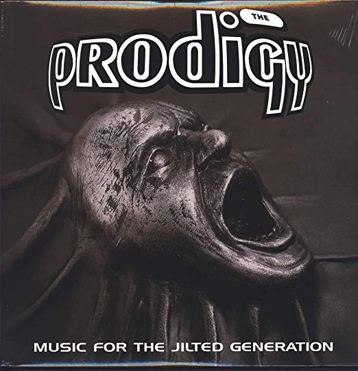 The album cover for Music For The Jilted Generation, by The Prodigy.