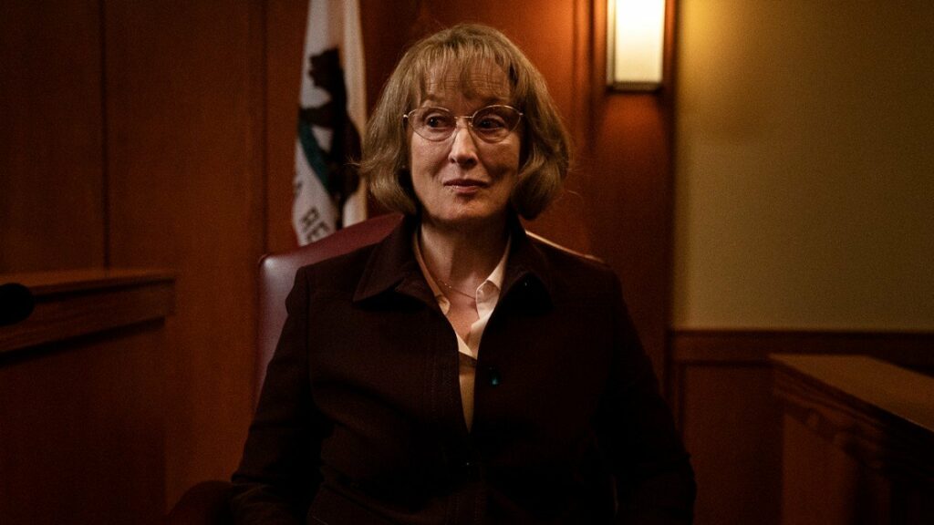 Meryl Streep as Mary Louise Wright in the Big Little Lies finale