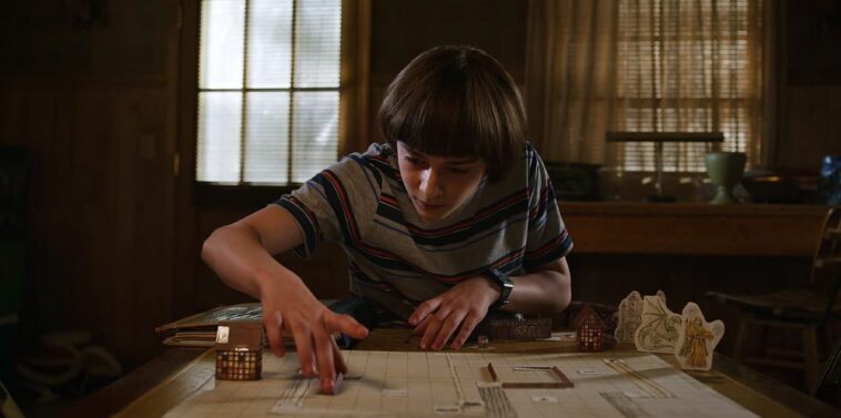 Will sets up a game of Dungeons and Dragons