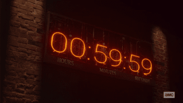 The countdown clock to the apocalypse in Preacher