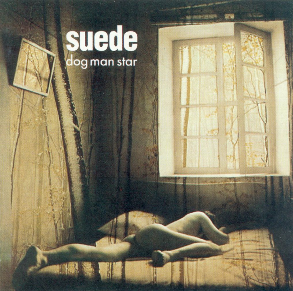 A painting of a person laying naked on their bed. The window is open and light is streaming in despite the depressing vibe of the sepiatone color.