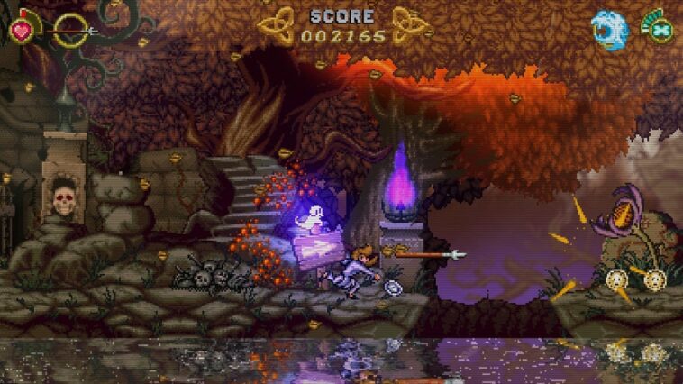 A screenshot from Battle Princess Madelyn.
