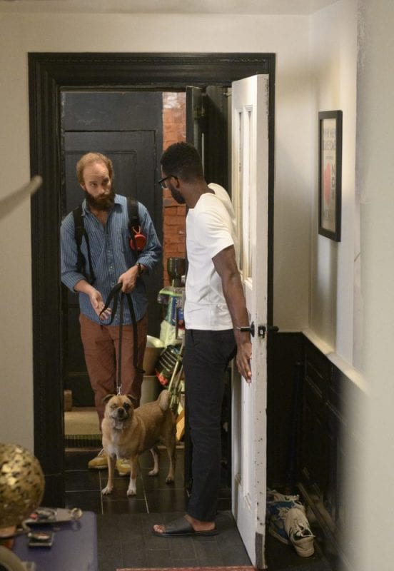 The Guy and Fomo arrive at Matthew's apartment