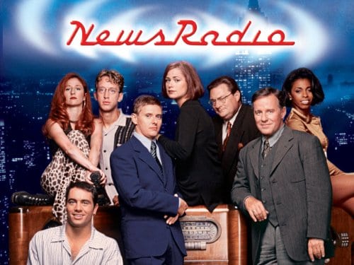 The cast of NewsRadio