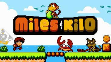 Miles & Kilo videogame title screen