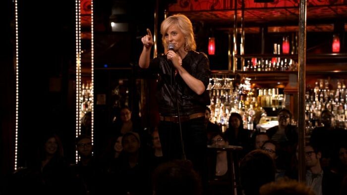 Maria Bamford from her Comedy Central special "This is Not Normal." Image courtesy of Comedy Central.