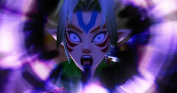 Link transforms into a Fierce Deity
