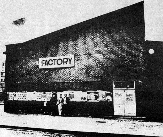 Wilson outside his Factory club night