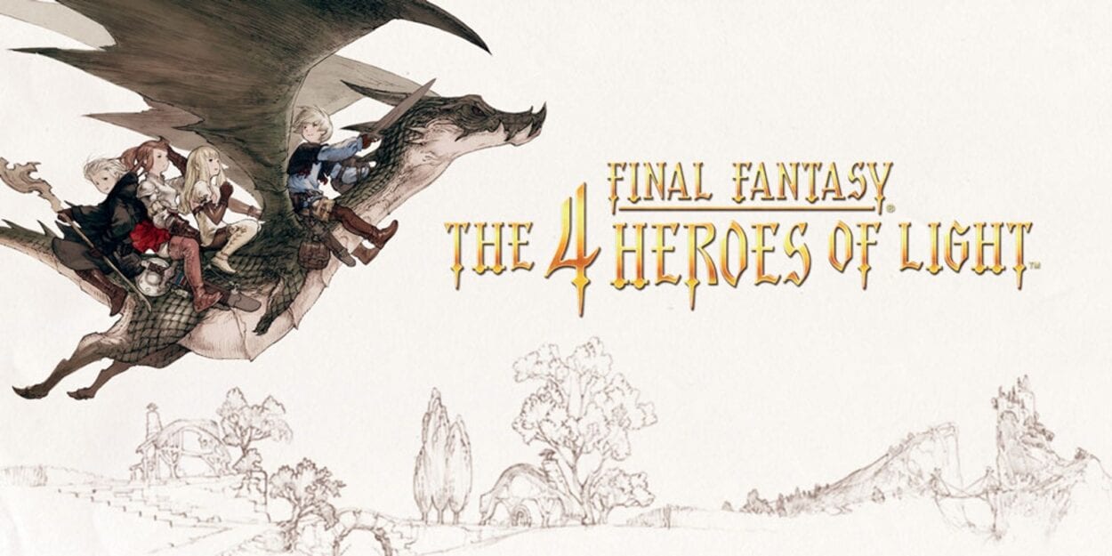 Where are Final Fantasy III, IV and 4 Heroes of Light?