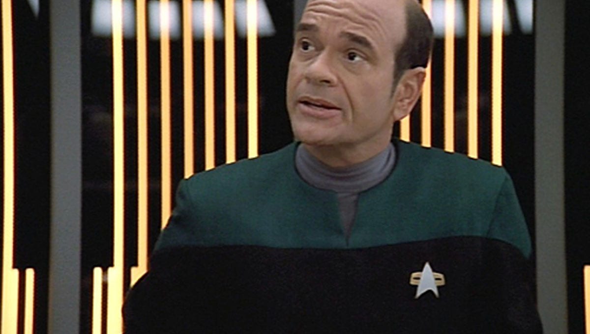 Robert Picardo as the Emergency Medical Hologram in Star Trek: Voyager