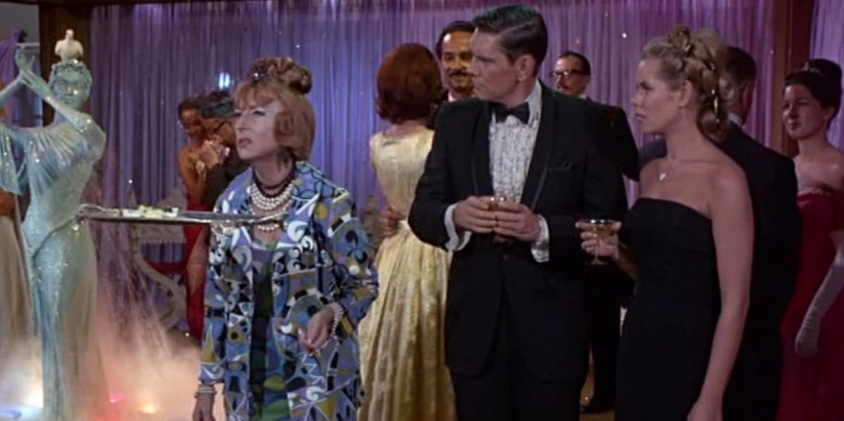 Endora, Darrin and Samantha in Bewitched