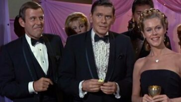 Arthur, Darrin and Samantha in Bewitched