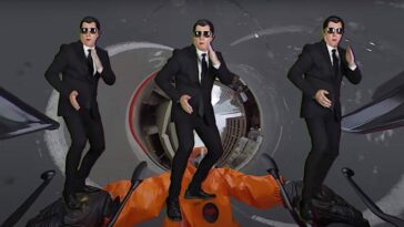 Maynard James Keenan dances in triplicate in Puscifer's Apocalyptical video