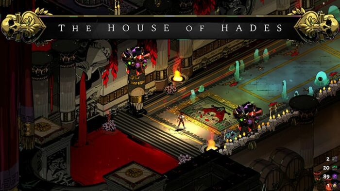 House of Hades, the pool of blood from which Zagreus emerges after each defeat.