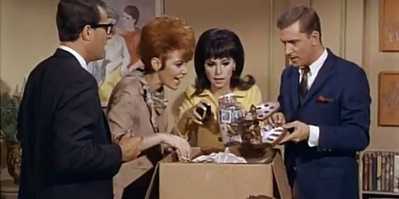 Marlo Thomas alongside three other actors in That Girl