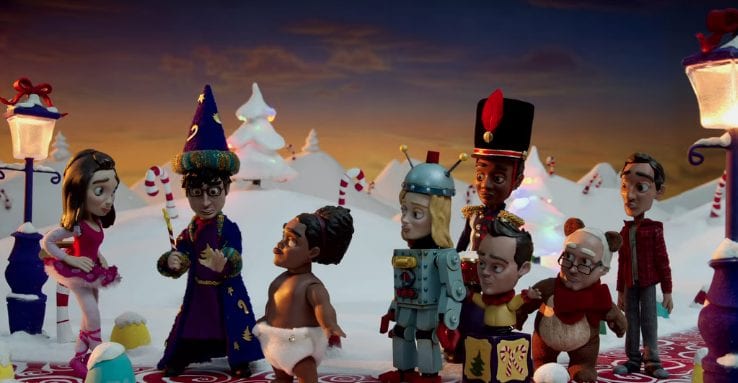 Claymation versions of the Community characters have been turned into "Misfit Toys"