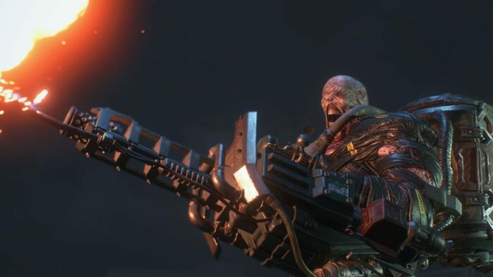Nemesis with a flamethrower.