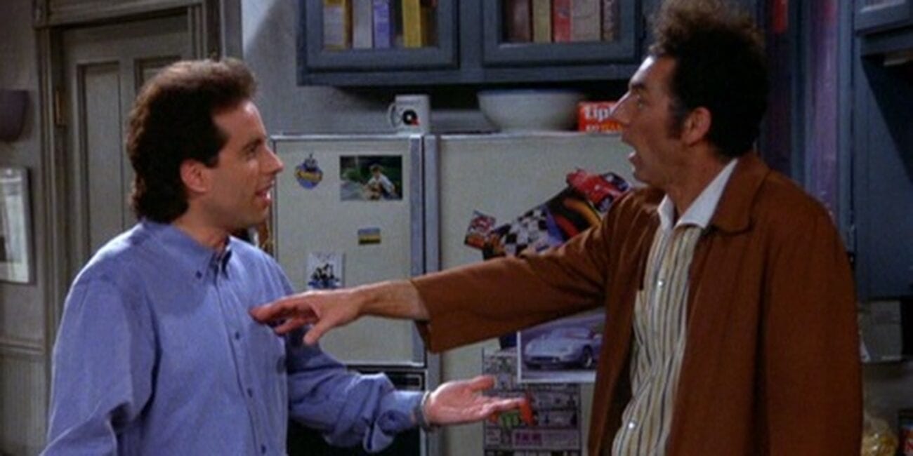 Jerry and Kramer in Seinfeld