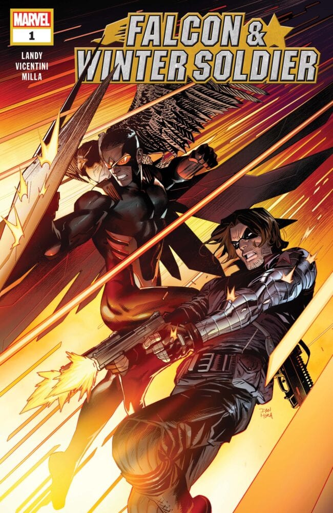 Comic Cover Art: Falcon and Winter Soldier #1