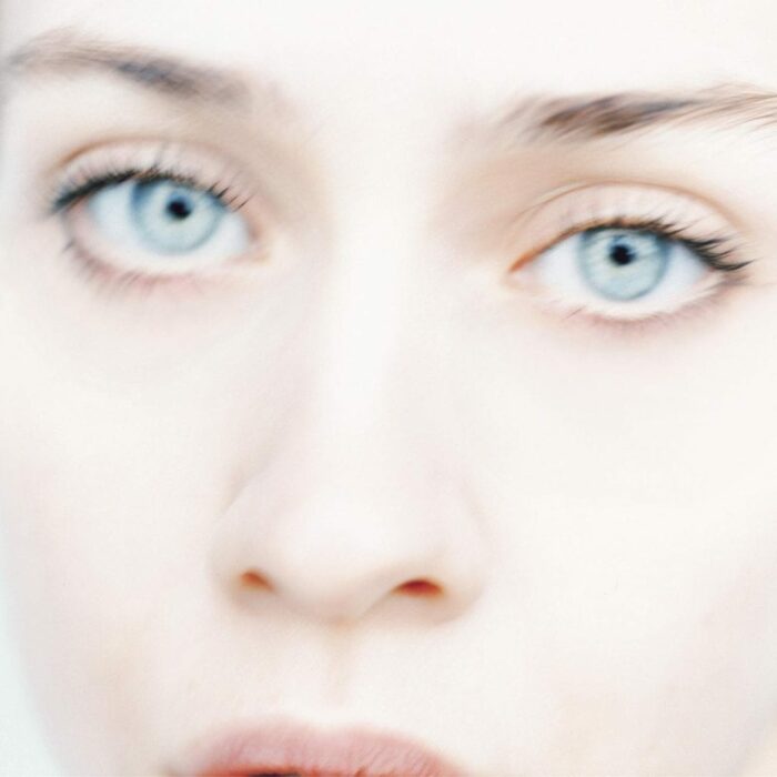 Fiona Apple's face on the cover of Tidal
