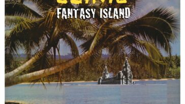 The cover for Fantasy Island, by Clinic, 2021.