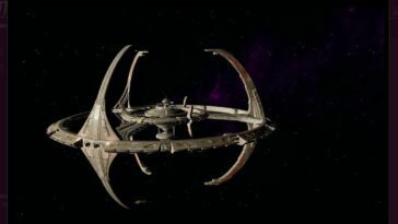 The Deep Space Nine space station