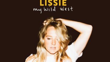 Lissie with a hand to the top of her head on the cover of My Wild West