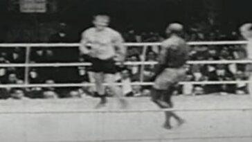 Jack Johnson boxing