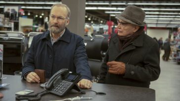 Hank and William shop at the hardware store