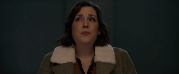 Shauna (Melanie Lynskey) in the midst of a pained sigh
