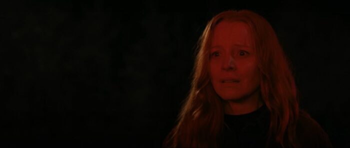 Van (Lauren Ambrose) with a pained and hopeful look on her face