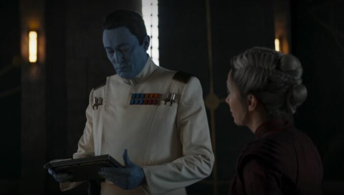 Thrawn and Morgan discuss their strategy