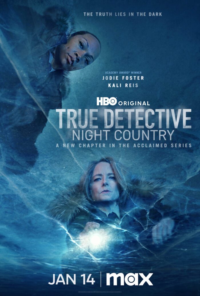 Jodie Foster in key art for True Detective: Night Country