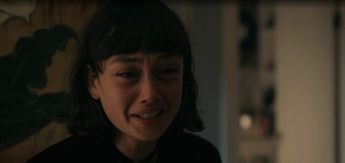 Olivia crying